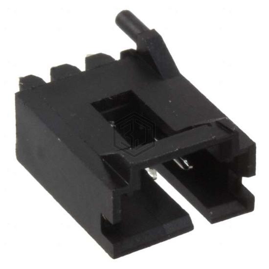 1-104450-1 - TE Connectivity AMP Connectors - Rectangular Connectors - Headers, Male Pins