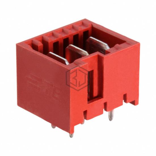 3-1971949-3 - TE Connectivity AMP Connectors - Rectangular Connectors - Headers, Male Pins