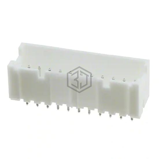 2-1969543-2 - TE Connectivity AMP Connectors - Rectangular Connectors - Headers, Male Pins