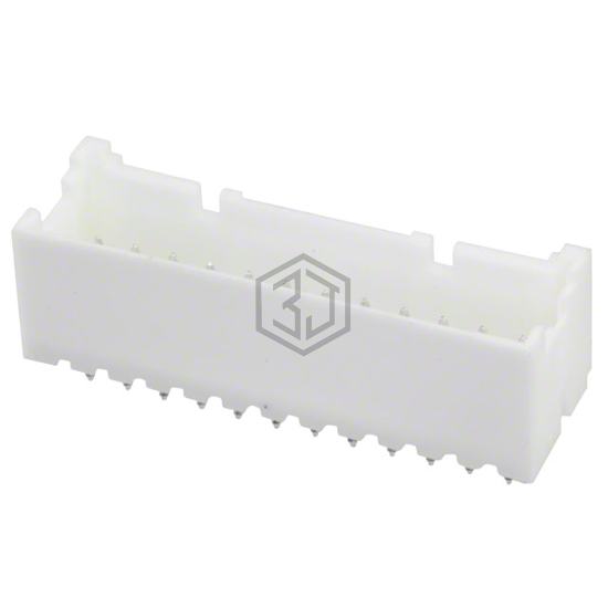 2-1969543-4 - TE Connectivity AMP Connectors - Rectangular Connectors - Headers, Male Pins