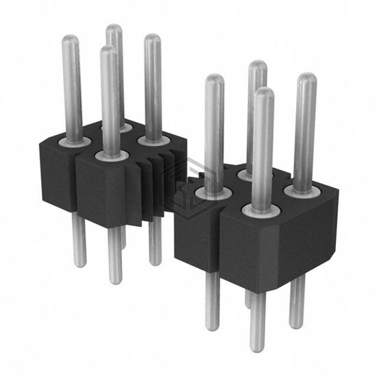 802-80-016-10-001101 - Preci-Dip - Rectangular Connectors - Headers, Male Pins