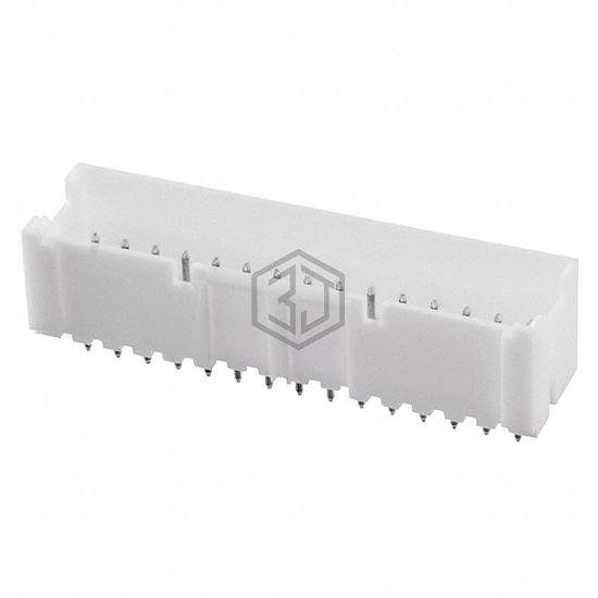 3-1969543-0 - TE Connectivity AMP Connectors - Rectangular Connectors - Headers, Male Pins