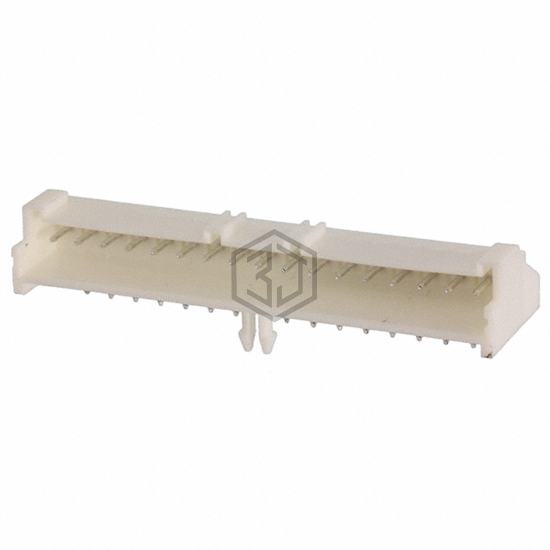 1-1744426-7 - TE Connectivity AMP Connectors - Rectangular Connectors - Headers, Male Pins