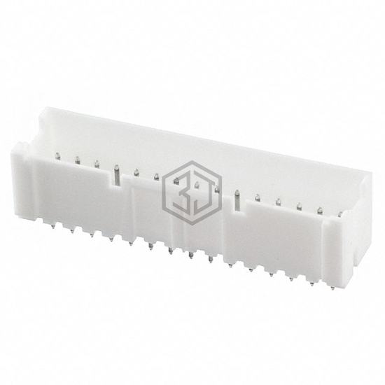 3-1969582-0 - TE Connectivity AMP Connectors - Rectangular Connectors - Headers, Male Pins