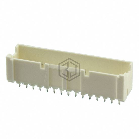 3-1969584-0 - TE Connectivity AMP Connectors - Rectangular Connectors - Headers, Male Pins
