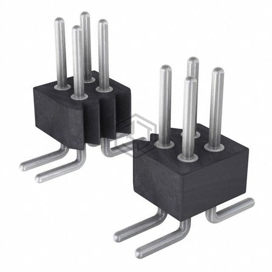 852-80-072-30-001101 - Preci-Dip - Rectangular Connectors - Headers, Male Pins