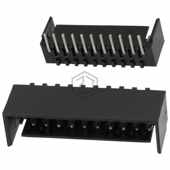 3-644488-1 - TE Connectivity AMP Connectors - Rectangular Connectors - Headers, Male Pins