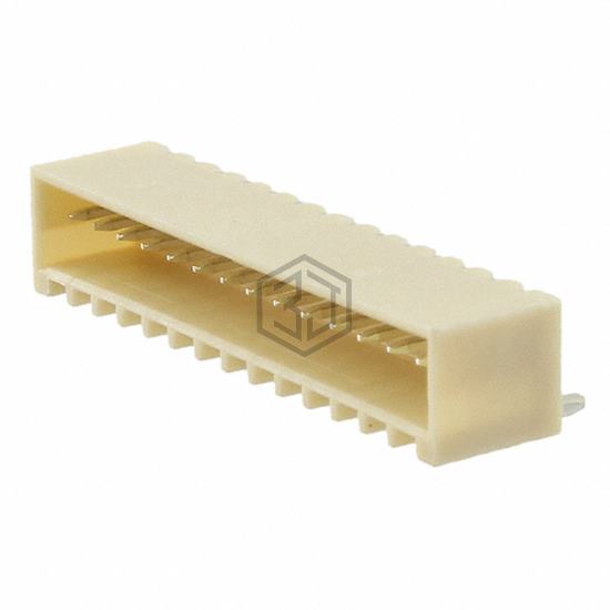 6-1775444-4 - TE Connectivity AMP Connectors - Rectangular Connectors - Headers, Male Pins