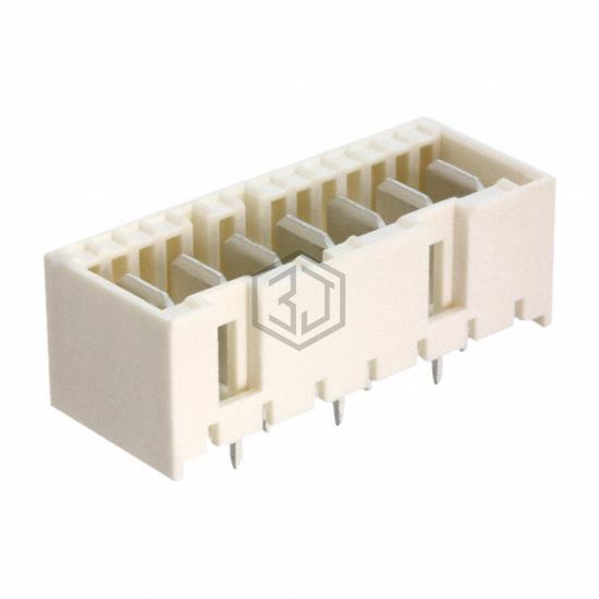 3-2232043-7 - TE Connectivity AMP Connectors - Rectangular Connectors - Headers, Male Pins