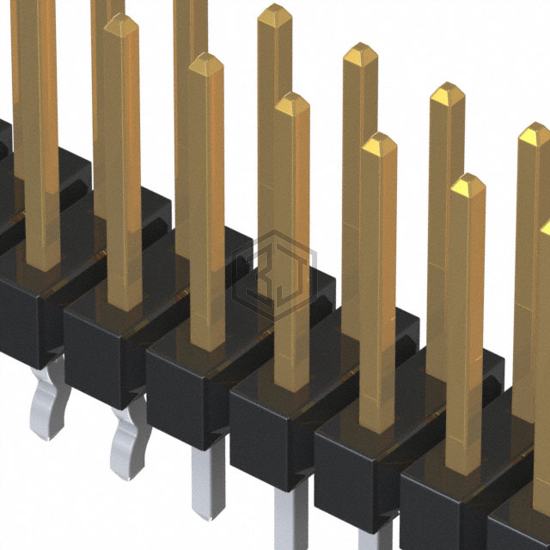 0702871184 - Molex - Rectangular Connectors - Headers, Male Pins