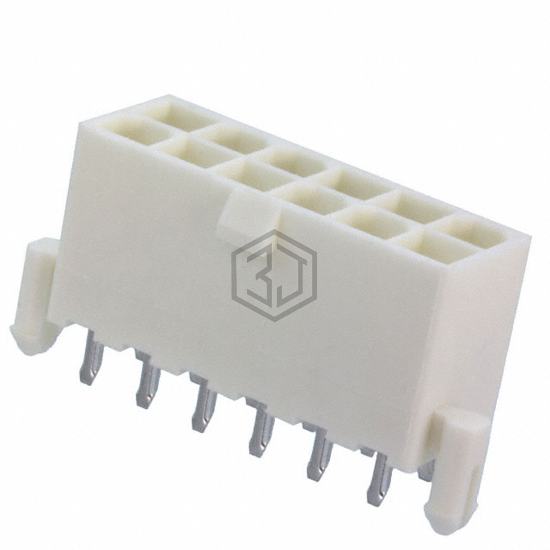 1-2029059-2 - TE Connectivity AMP Connectors - Rectangular Connectors - Headers, Male Pins