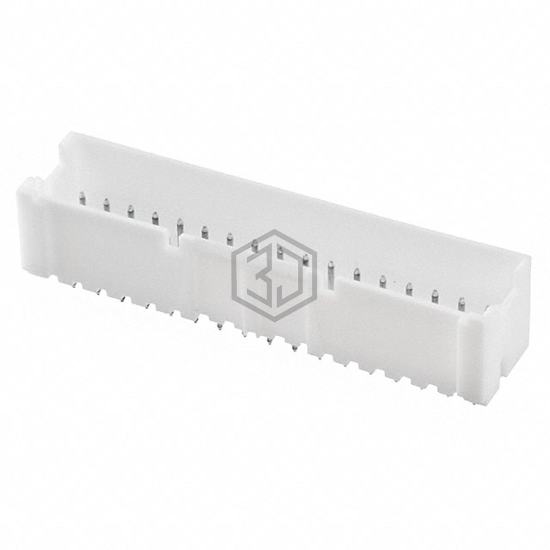 3-1969582-4 - TE Connectivity AMP Connectors - Rectangular Connectors - Headers, Male Pins