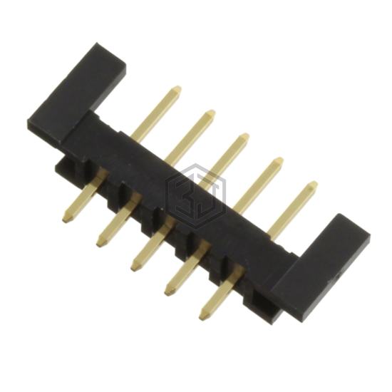 HNC2-2.5P-5DS(02) - Hirose Electric Co Ltd - Rectangular Connectors - Headers, Male Pins