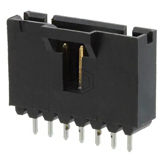 5-104362-6 - TE Connectivity AMP Connectors - Rectangular Connectors - Headers, Male Pins
