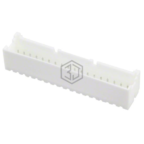 3-1969582-6 - TE Connectivity AMP Connectors - Rectangular Connectors - Headers, Male Pins