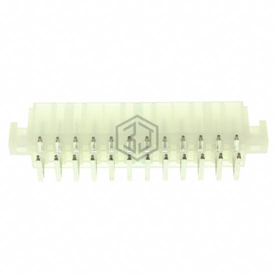 2-1586043-4 - TE Connectivity AMP Connectors - Rectangular Connectors - Headers, Male Pins