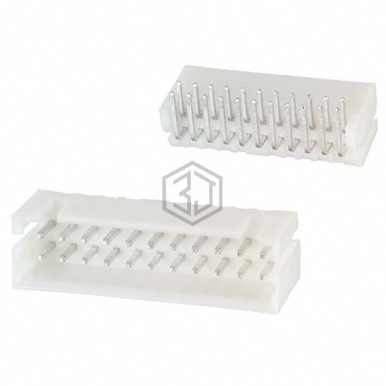 DF1BZ-22DP-2.5DS - Hirose Electric Co Ltd - Rectangular Connectors - Headers, Male Pins