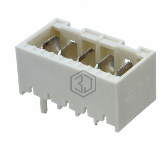 9-1971846-5 - TE Connectivity AMP Connectors - Rectangular Connectors - Headers, Male Pins
