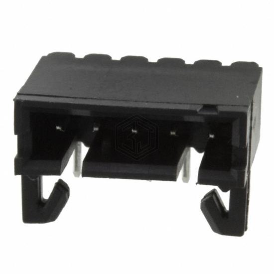 103671-4 - TE Connectivity AMP Connectors - Rectangular Connectors - Headers, Male Pins