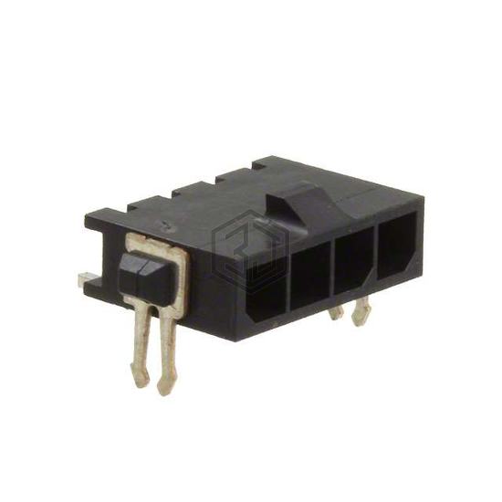 1445056-4 - TE Connectivity AMP Connectors - Rectangular Connectors - Headers, Male Pins