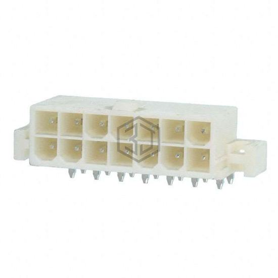 1-1586044-4 - TE Connectivity AMP Connectors - Rectangular Connectors - Headers, Male Pins