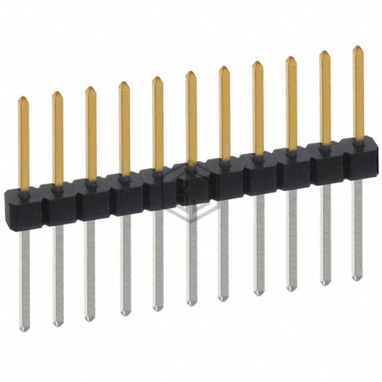 PBC11SFCN - Sullins Connector Solutions - Rectangular Connectors - Headers, Male Pins