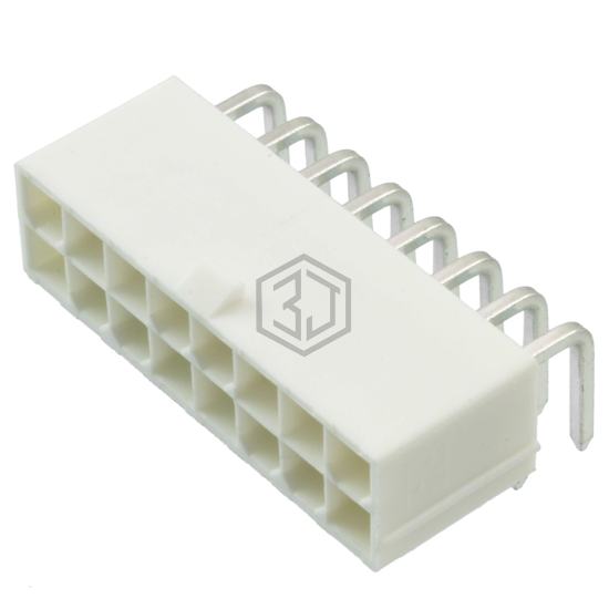 1-1586863-6 - TE Connectivity AMP Connectors - Rectangular Connectors - Headers, Male Pins