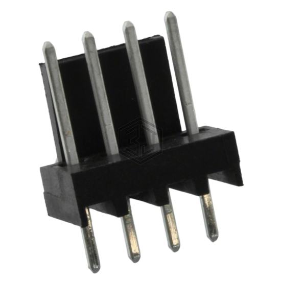 3-647047-4 - TE Connectivity AMP Connectors - Rectangular Connectors - Headers, Male Pins