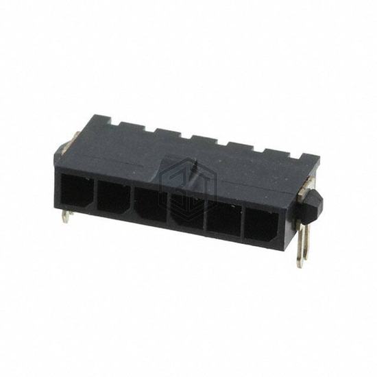 1445056-6 - TE Connectivity AMP Connectors - Rectangular Connectors - Headers, Male Pins