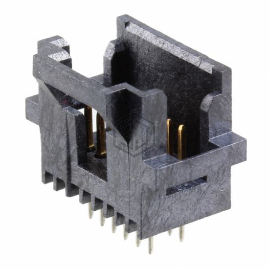 104068-8 - TE Connectivity AMP Connectors - Rectangular Connectors - Headers, Male Pins