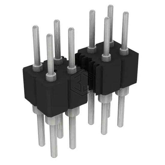 451-10-250-00-003101 - Preci-Dip - Rectangular Connectors - Headers, Male Pins