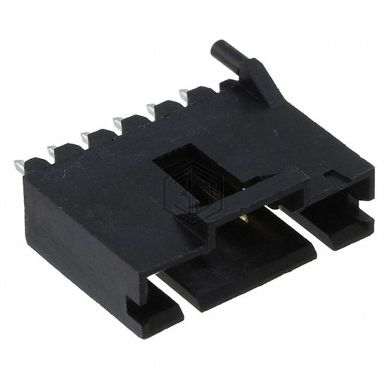 104809-5 - TE Connectivity AMP Connectors - Rectangular Connectors - Headers, Male Pins