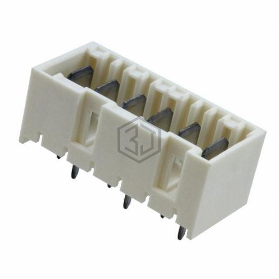 2-1971846-6 - TE Connectivity AMP Connectors - Rectangular Connectors - Headers, Male Pins