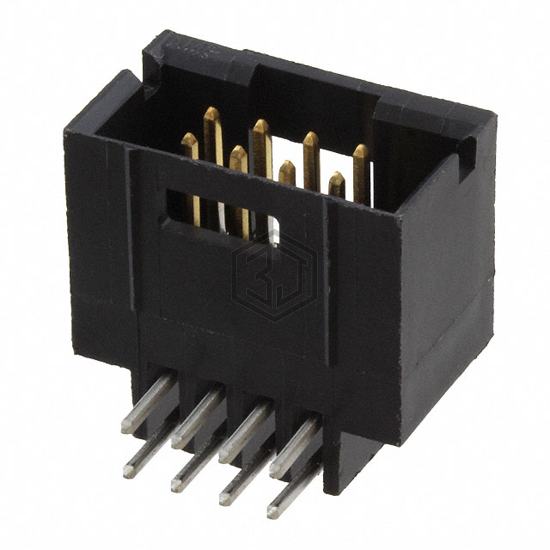 5-102570-2 - TE Connectivity AMP Connectors - Rectangular Connectors - Headers, Male Pins