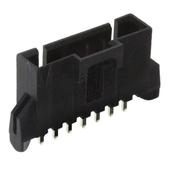 0705450006 - Molex - Rectangular Connectors - Headers, Male Pins