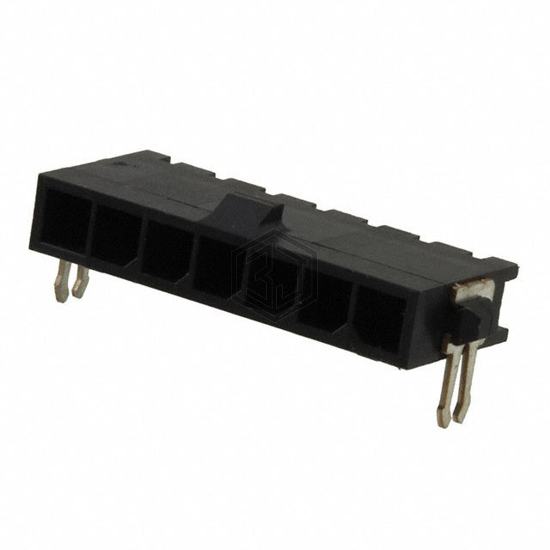 1445056-7 - TE Connectivity AMP Connectors - Rectangular Connectors - Headers, Male Pins