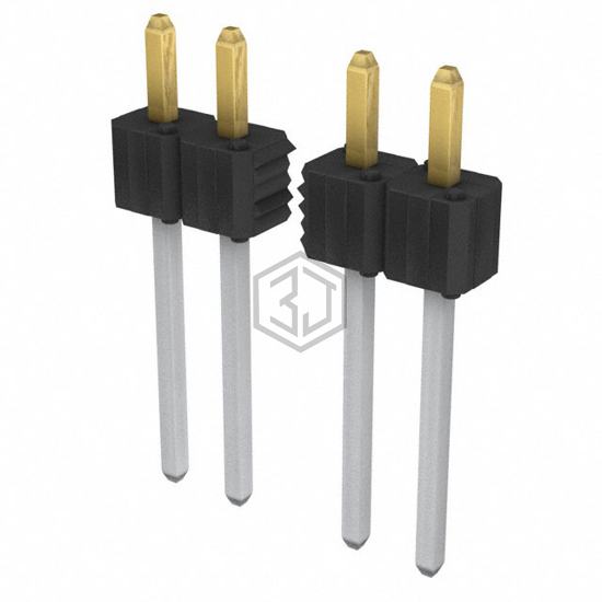 68657-136H - Amphenol ICC (FCI) - Rectangular Connectors - Headers, Male Pins