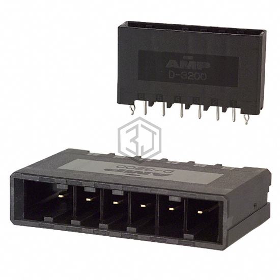 2-316133-2 - TE Connectivity AMP Connectors - Rectangular Connectors - Headers, Male Pins