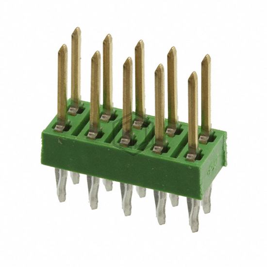 215447-5 - TE Connectivity AMP Connectors - Rectangular Connectors - Headers, Male Pins