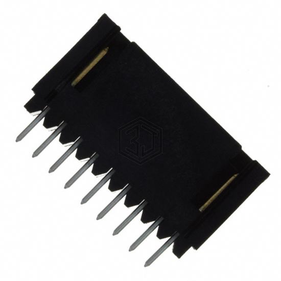 5-102202-6 - TE Connectivity AMP Connectors - Rectangular Connectors - Headers, Male Pins
