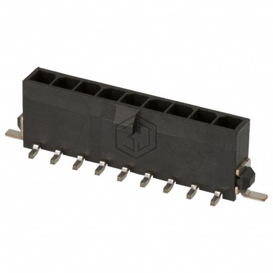 2-1445053-9 - TE Connectivity AMP Connectors - Rectangular Connectors - Headers, Male Pins