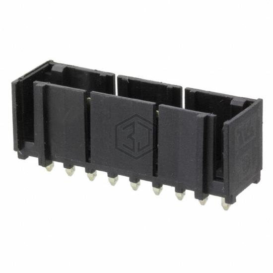647123-9 - TE Connectivity AMP Connectors - Rectangular Connectors - Headers, Male Pins