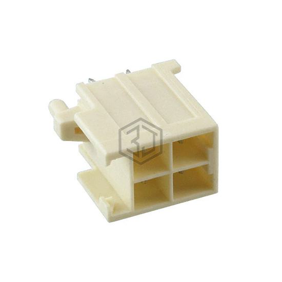179840-1 - TE Connectivity AMP Connectors - Rectangular Connectors - Headers, Male Pins