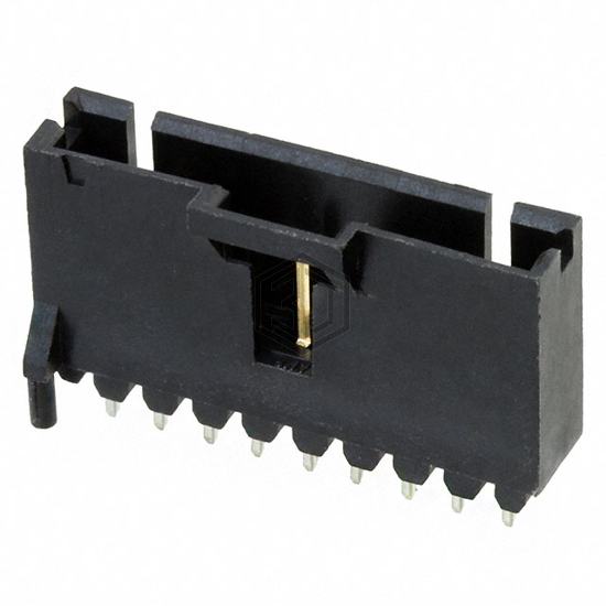 104809-8 - TE Connectivity AMP Connectors - Rectangular Connectors - Headers, Male Pins