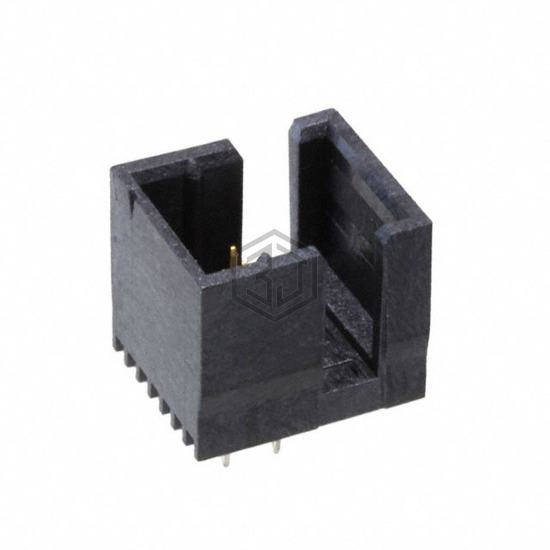 104076-5 - TE Connectivity AMP Connectors - Rectangular Connectors - Headers, Male Pins