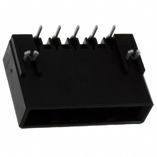 1-316130-3 - TE Connectivity AMP Connectors - Rectangular Connectors - Headers, Male Pins