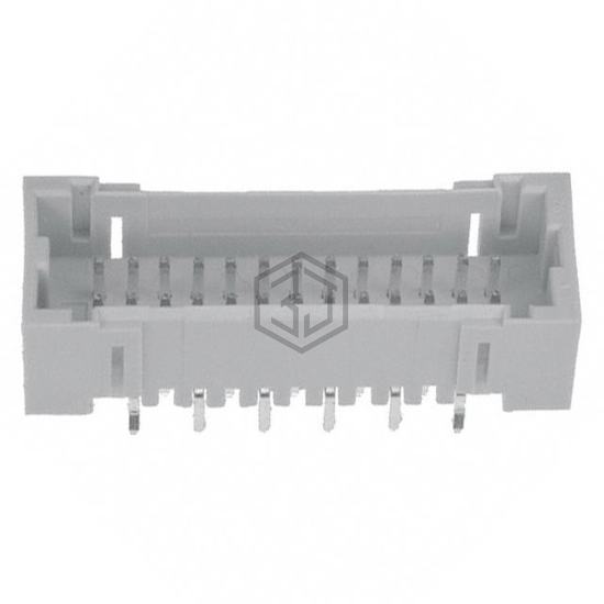 2-292208-6 - TE Connectivity AMP Connectors - Rectangular Connectors - Headers, Male Pins