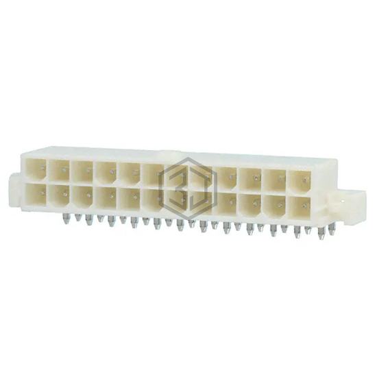 2-1586044-4 - TE Connectivity AMP Connectors - Rectangular Connectors - Headers, Male Pins