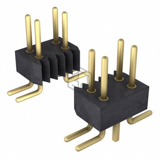 852-10-062-30-051101 - Preci-Dip - Rectangular Connectors - Headers, Male Pins