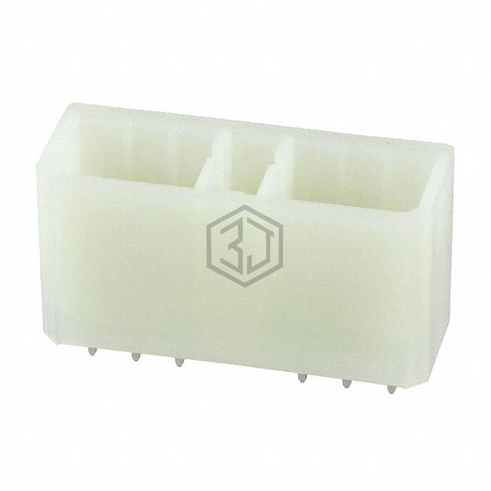 171362-1 - TE Connectivity AMP Connectors - Rectangular Connectors - Headers, Male Pins